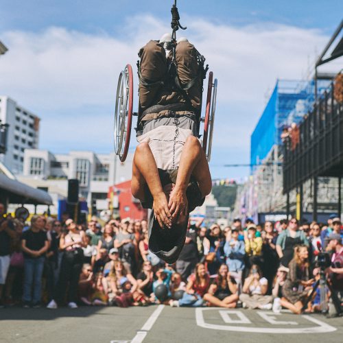 Aerialist, photo by Oliver Crawford