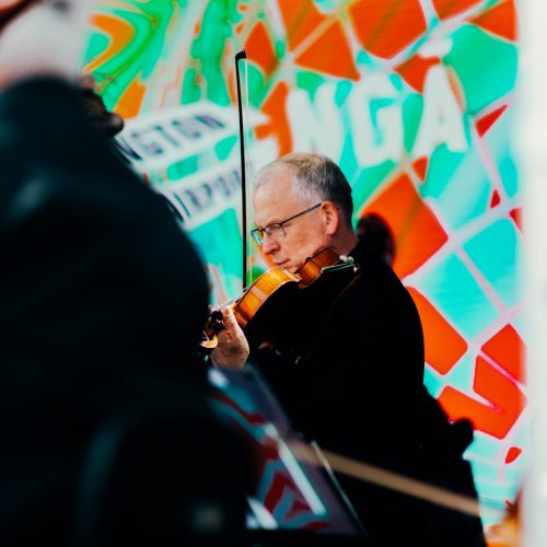 Violinist, photo by Katharina Thoma