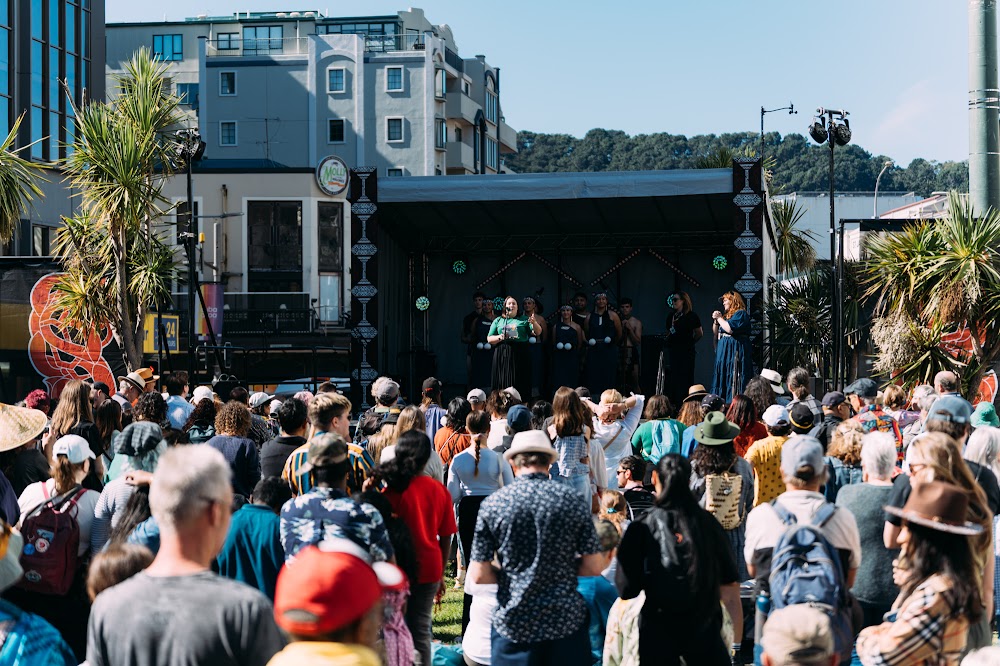 Ngā Toi o Te Aro Stage